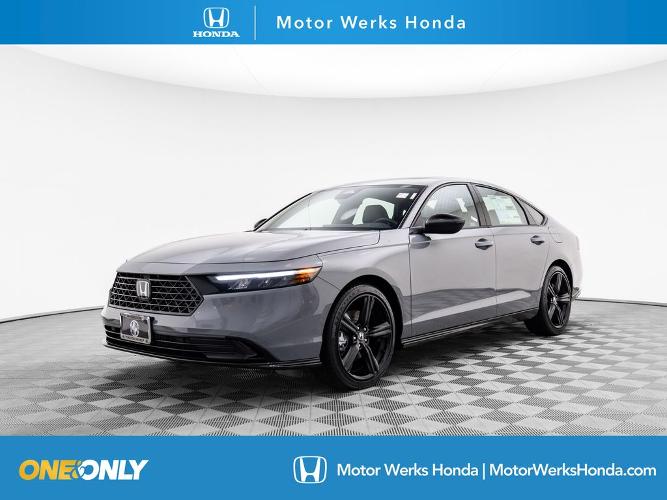 new 2025 honda accord hybrid sport-l