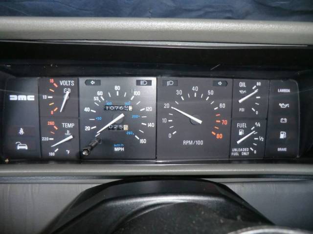 1981 delorean dmc-12, 11k mi, rwd, additional upgrades
