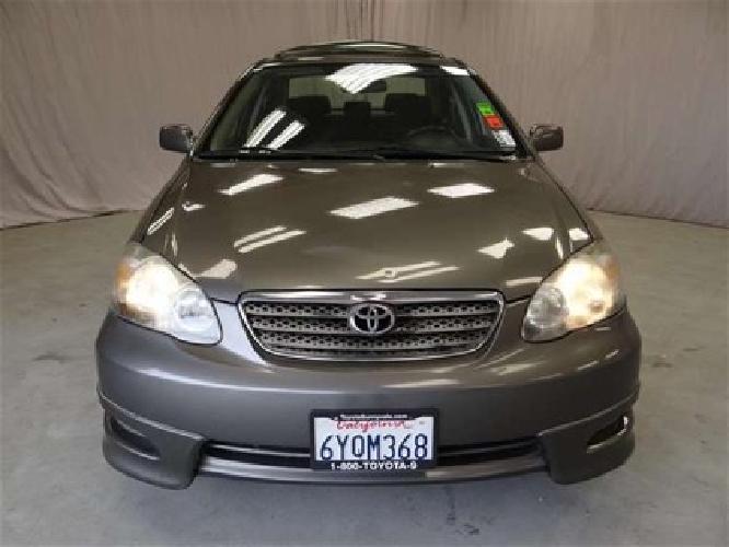 2006 toyota corolla s in sunnyvale, ca