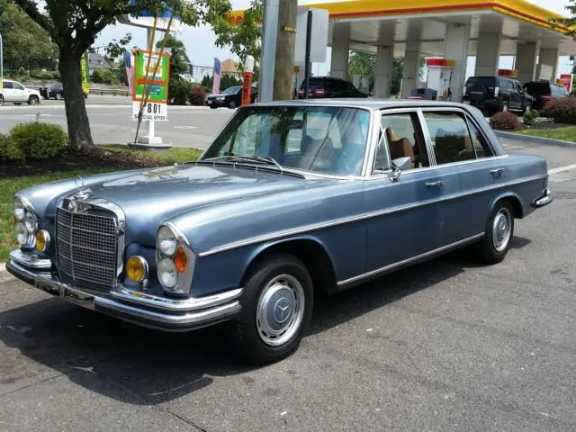 1968 mercedes-benz flagship sedan classic 6.3