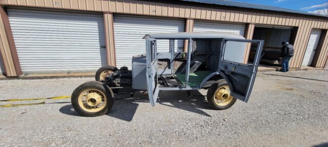1929 ford model a sedan grey rwd automatic none
