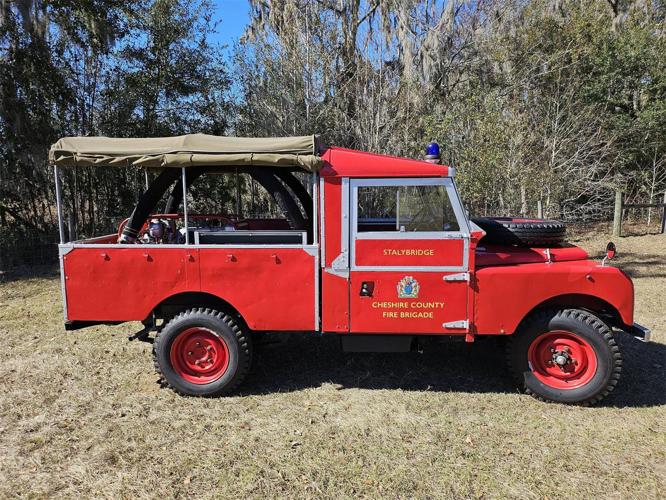 1957 land rover series i in bennington, vermont