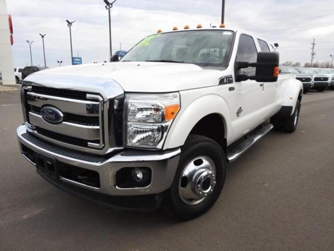 2015 ford f-350 super duty lariat 4x4 lariat 4dr crew cab 8 ft. lb drw pickup for sale in hutchinson, kansas