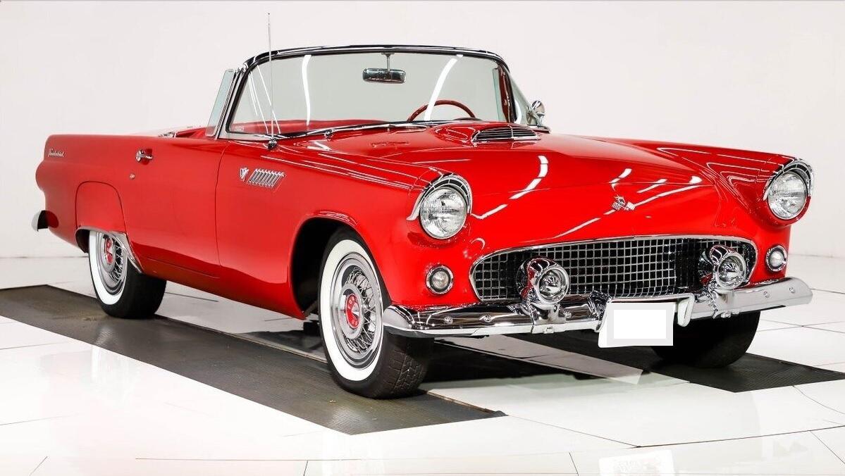 1955 ford thunderbird convertible cruise-o-matic