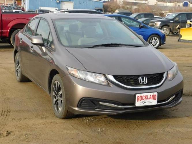 2013 honda civic ex ex 4dr sedan for sale in thomaston, maine