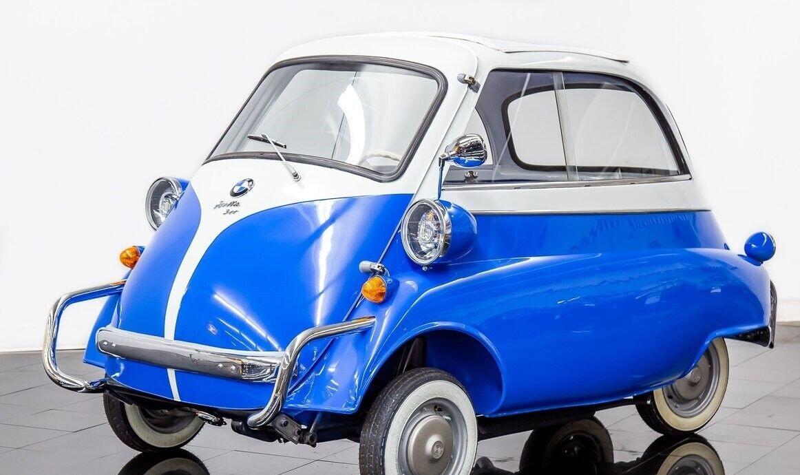 1958 bmw isetta 300 microcar 4 speed manual 300cc single cylinder