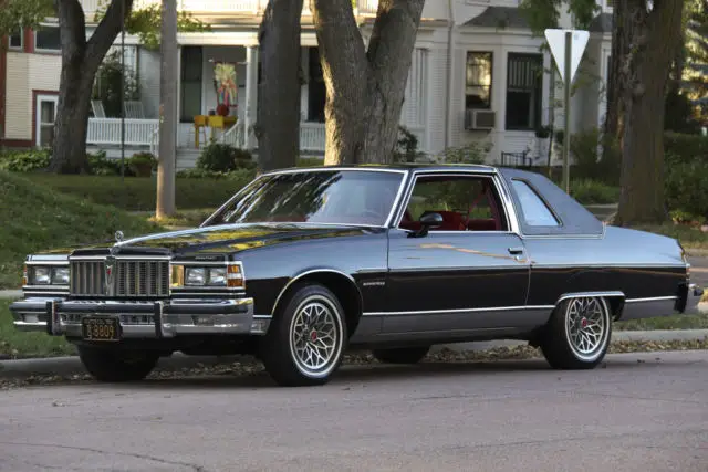 1979 pontiac bonneville landau coupe - 11,013 original miles