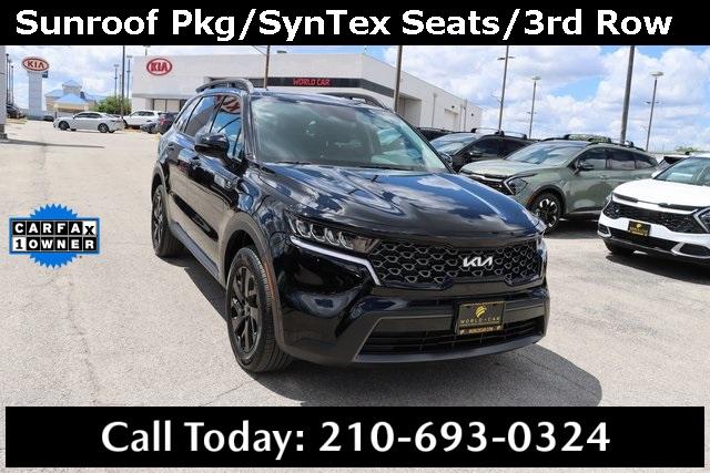 2023 kia sorento x-line s w/ sunroof pkg, syntex seats, 3rd row