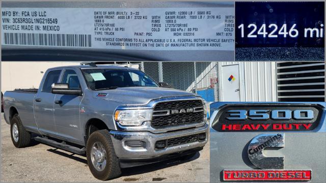 2022 ram 3500 tradesman crew cab 4x4 8' box