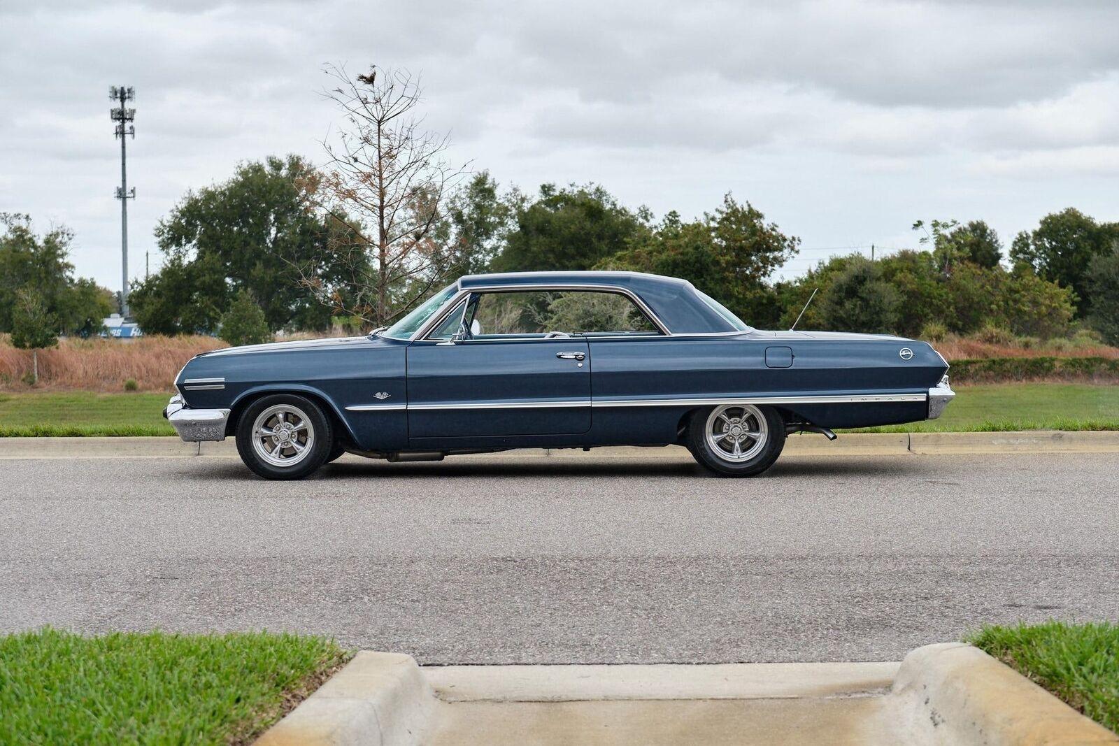 1963 chevrolet impala sport coupe restored with cold ac