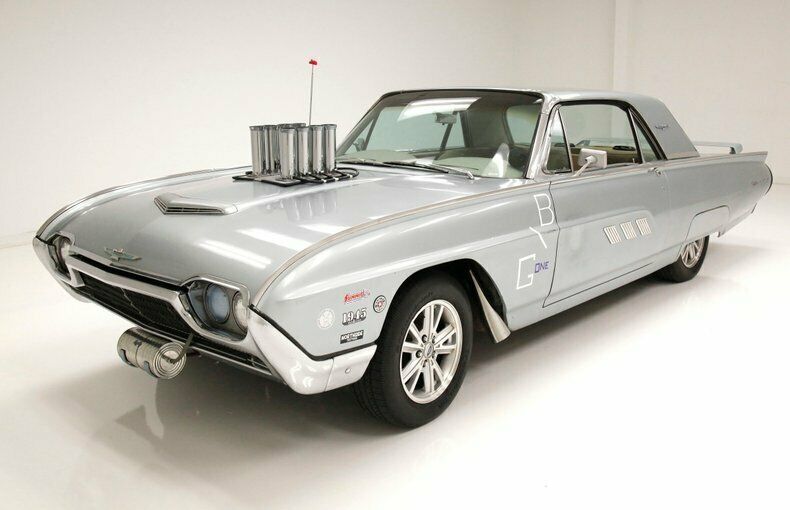 â€™63 bullet bird/modern interior/390ci v8 cruise -o-matic/lots of patina