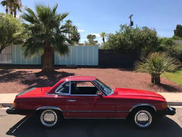 1978 mercedes-benz 450 sl one owner beverly hills car both tops all original