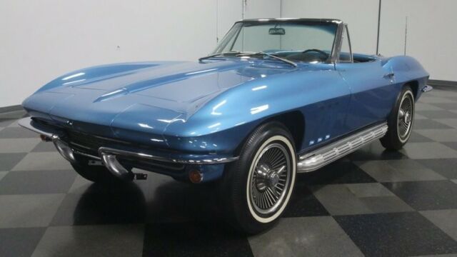 beautifully restored c2, period 327 v8, muncie 4-speed, pwr steer, side pipes!!