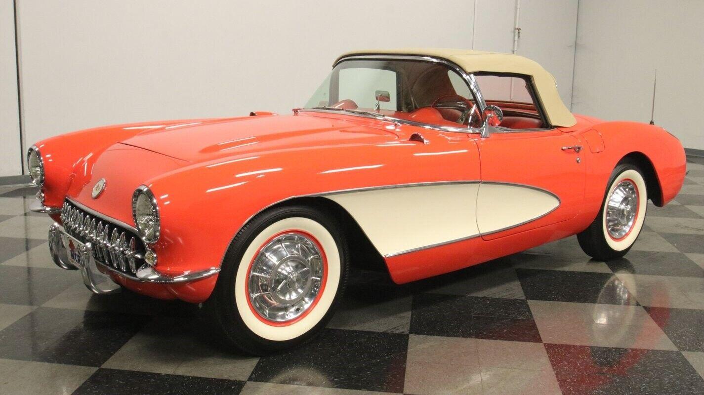 1957 chevrolet corvette convertible 283 ci v8 63246 miles