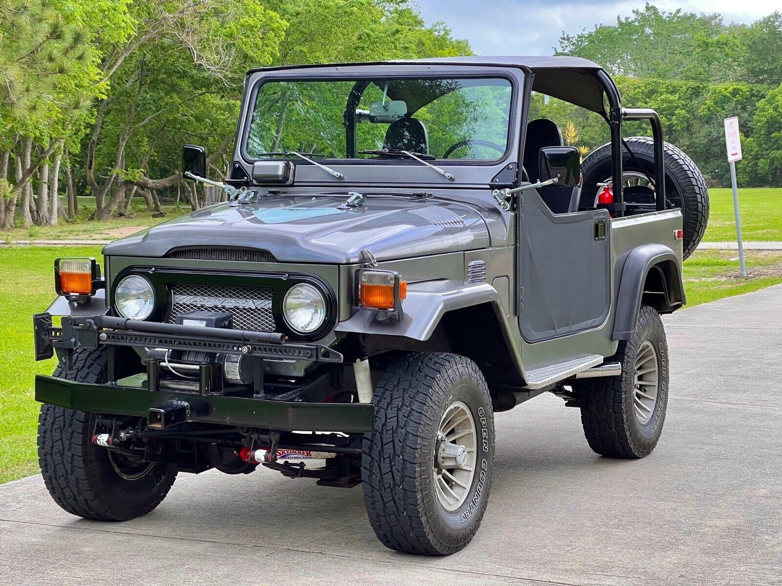 1977 toyota fj40 land cruiser peppy chevy 350 small block mild cam