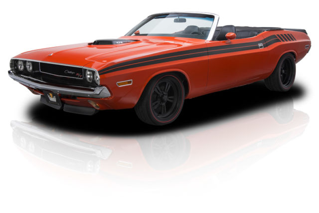 rotisserie restored challenger convertible 472 dual quad hemi v8 5 speed ps disc