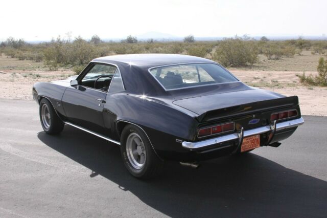 1969 camaro tuxedo black big block 4-spd posi copo style