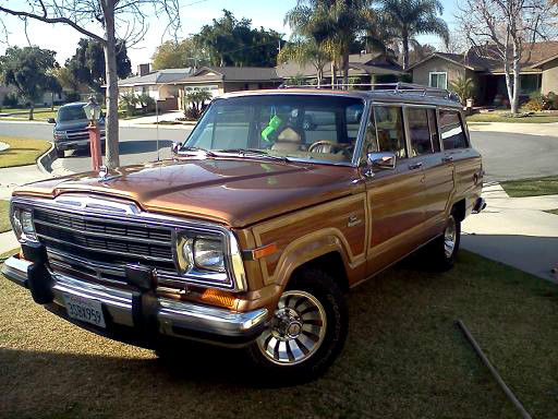 1986 jeep grand wagoneer base sport utility 4-door 5.9l
