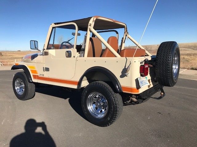 1984 cj7 renegade with almond beige paint code 3a