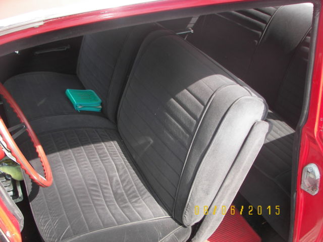 1959 chevrolet bel air 150/210 post 283 ci 4 speed roman red