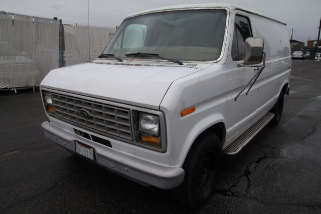 1987 ford e-150 102k low miles automatic 8 cylinder no reserve