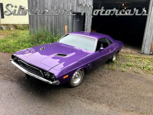 1973 plum crazy pistol grip 4 speed restored 340cid great driver
