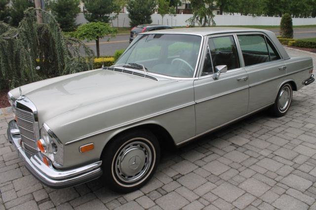 1972 mercedes-benz 280 sel 4.5l a/c floor shift 94k