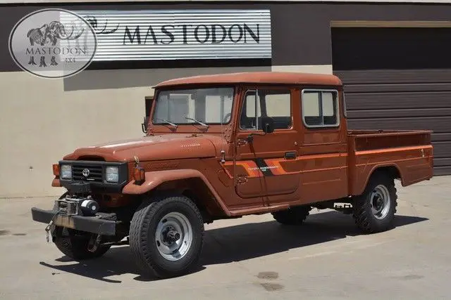 1989 brown 4x4 diesel truck fj oj55 land cruiser 4 wheel drive