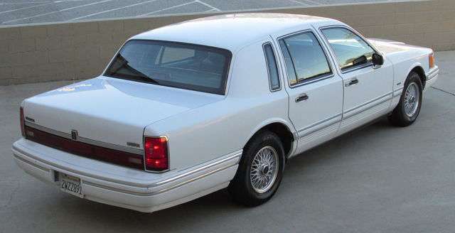 1991 lincoln town car