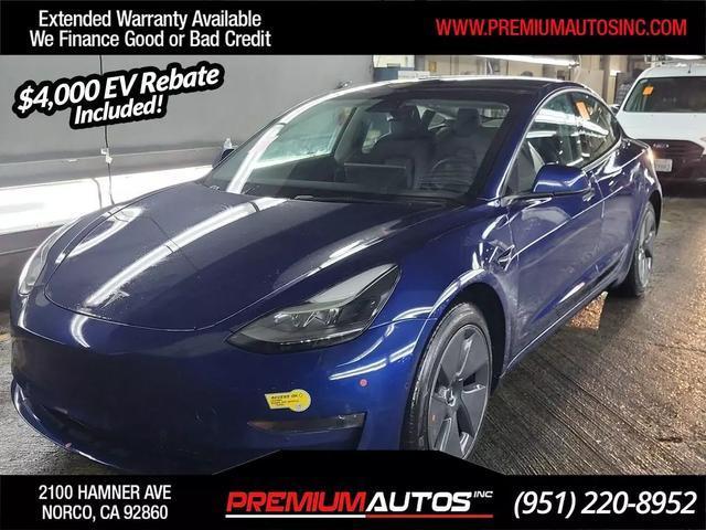 2022 tesla model 3 base
