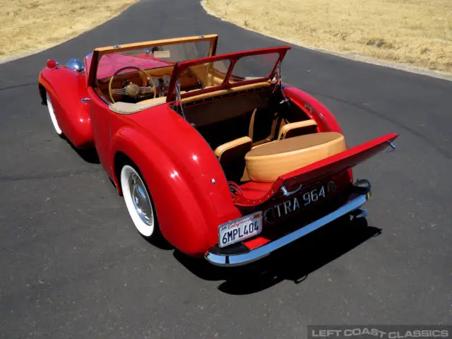 1949 triumph 2000 roadster -------- stunning restoration -------- rare lhd