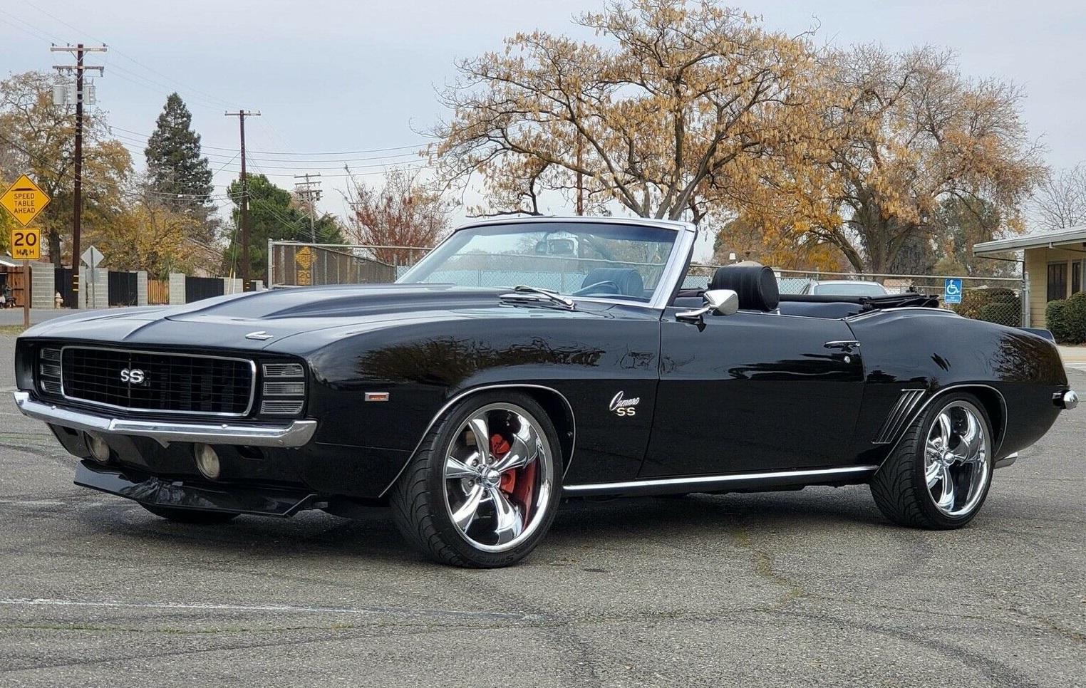 1969 camaro restomod rs pro touring convertible ls6