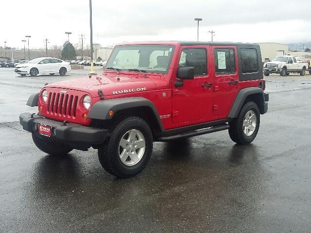 2007 jeep wrangler unlimited rubicon 4x4 rubicon 4dr suv for sale in cody, wyoming
