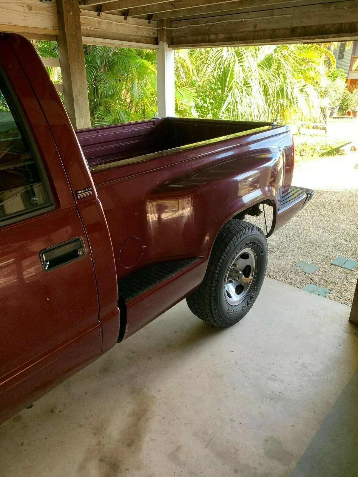 chevrolet silverado 1993 stepside/short