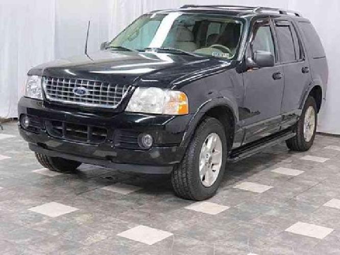 2003 ford explorer limited v8 4wd htd leather mroof 3rd row awd loaded in chesterland, oh