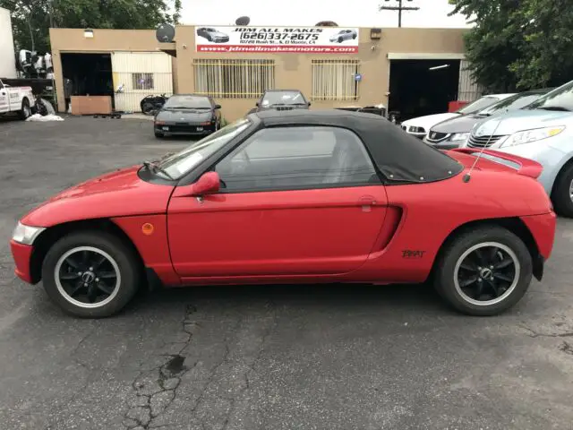 1991 honda beat, convertible 656cc 5mt 43,000 miles