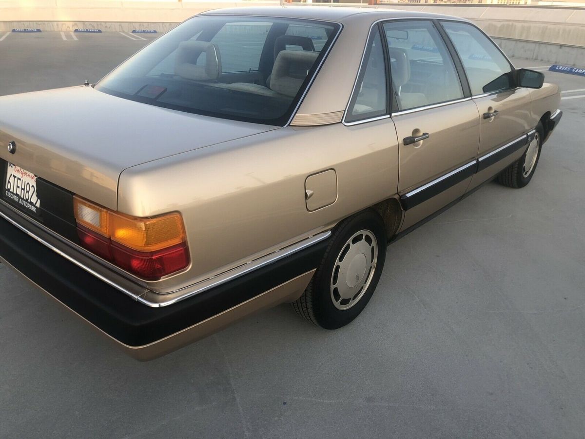 1987 audi 5000s sedan brown fwd automatic s custom