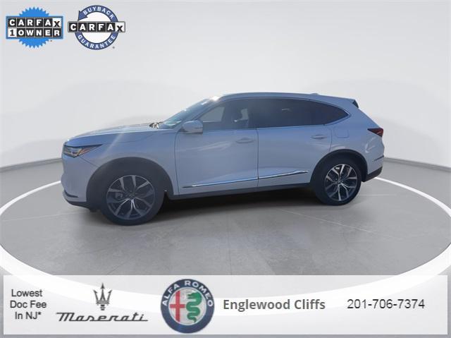 2022 acura mdx technology package