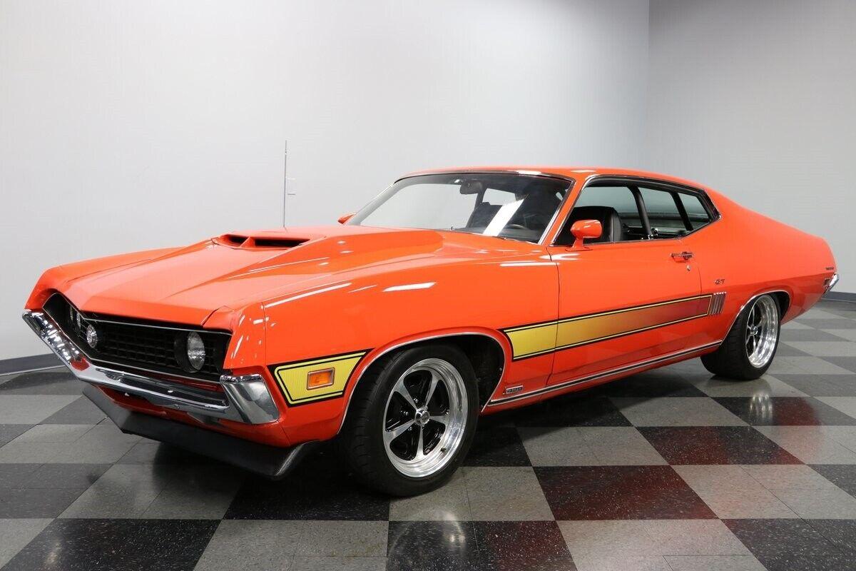 1970 ford torino gt 429 restomod calypso coral paint 288 miles