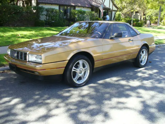 gorgeous california rust free cadillac allante amazing condition 55,000 miles
