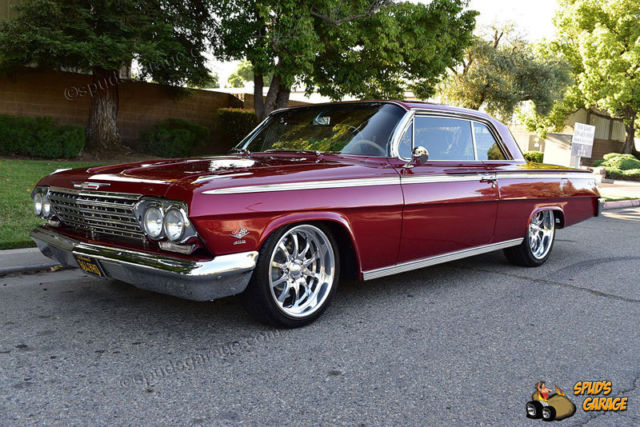 1962 chevrolet impala resto-mod corvette ls6 700r4 global west susp 4wheel disc
