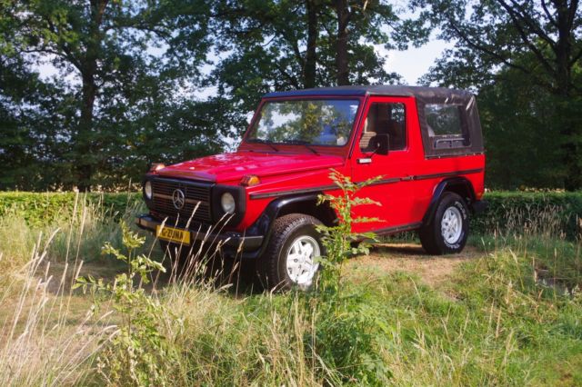 230g g-class convertible one of the first 1979