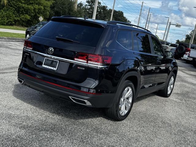 2021 volkswagen atlas 3.6l se w/technology