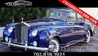 1960 rolls royce silver cloud ii 4-door saloon rhd fully restored trades welcome