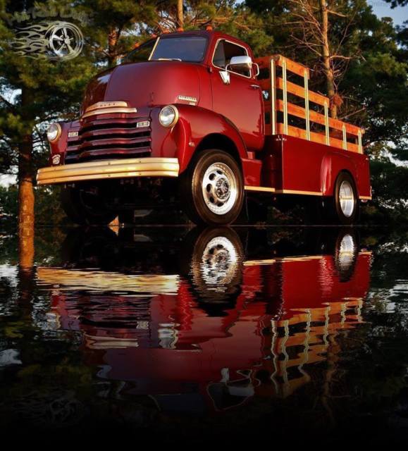 coe cabover chevy 3100 hot rat street rod pickup no air bagged ride c10 cab over