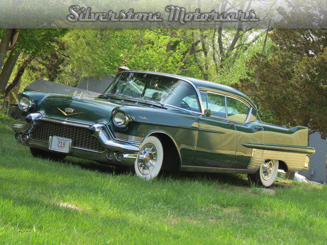 1957 green fleetwood survivor running and driving rare color combination