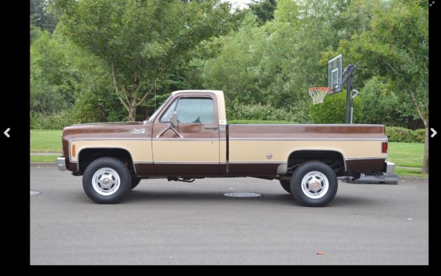 1978 gmc k2500 sierra classic 4x4 regular cab rebuilt 454 eng 50k miles 1'owner
