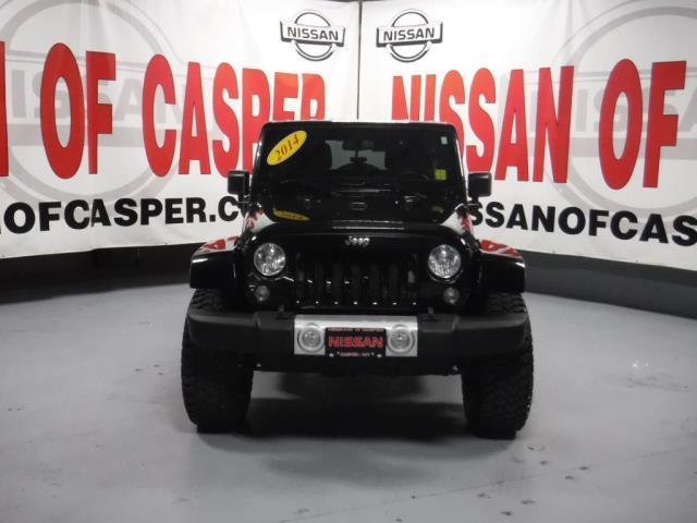 2014 jeep wrangler unlimited sahara 4x4 sahara 4dr suv for sale in bar nunn, wyoming