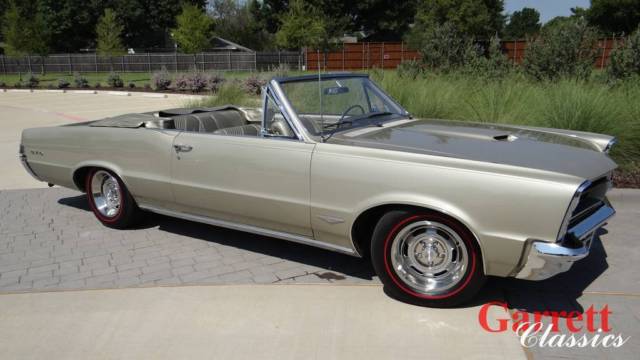 1965 pontiac gto convertible 389 matching numbers fully documented