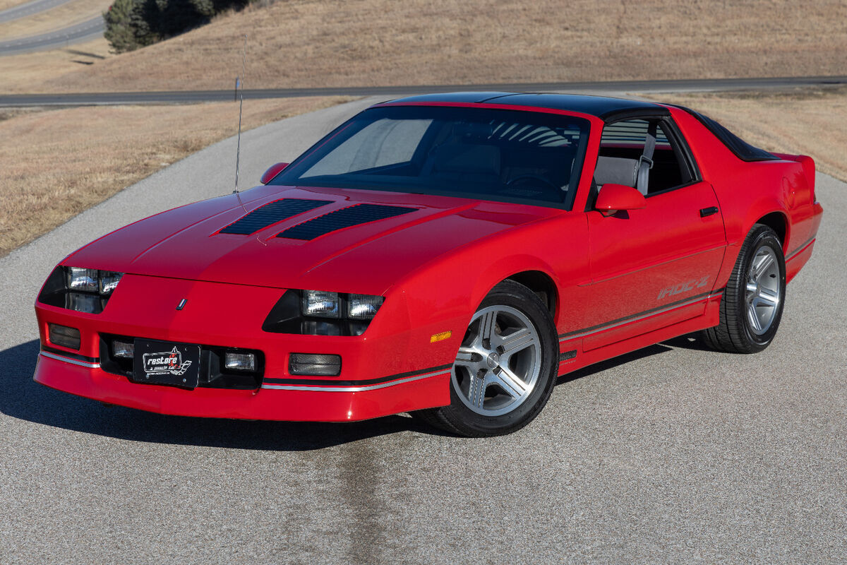 1988 chevrolet camaro iroc z28, 5.7l tpi, loaded, t-tops, 20k miles